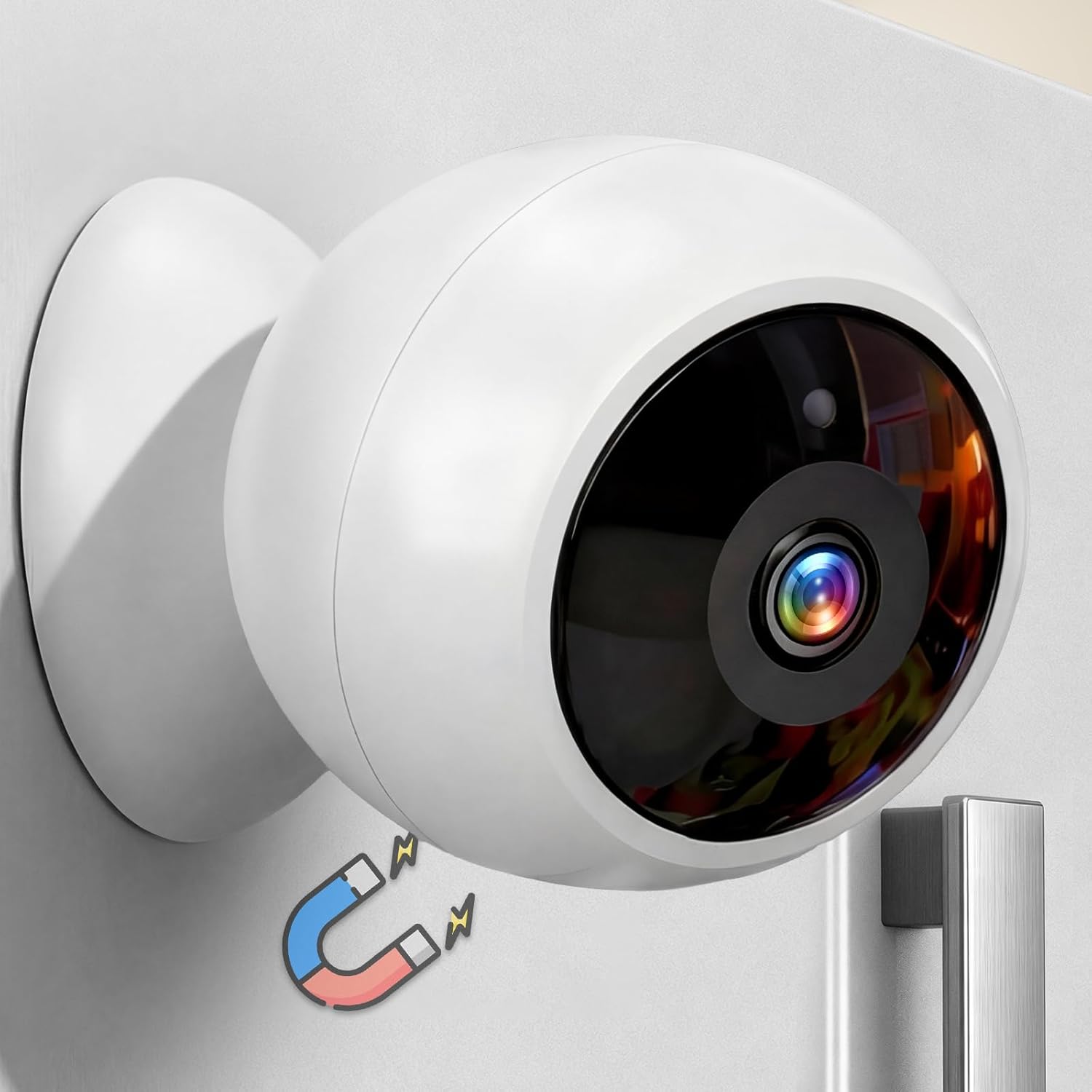 Security Cameras Wireless Outdoor Magnetic Install-Free