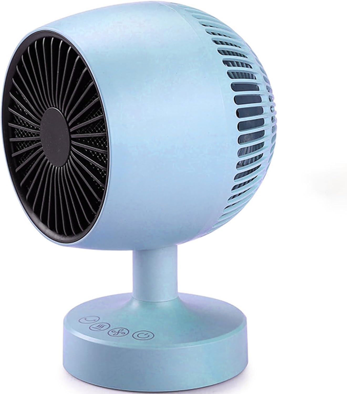 Space Heater,1200W Desk Heater for Office,160° Lateral Auto Oscillating,3 Gears Adjustable,PTC Ceramic Heating,Tip-over & Overheat Protection