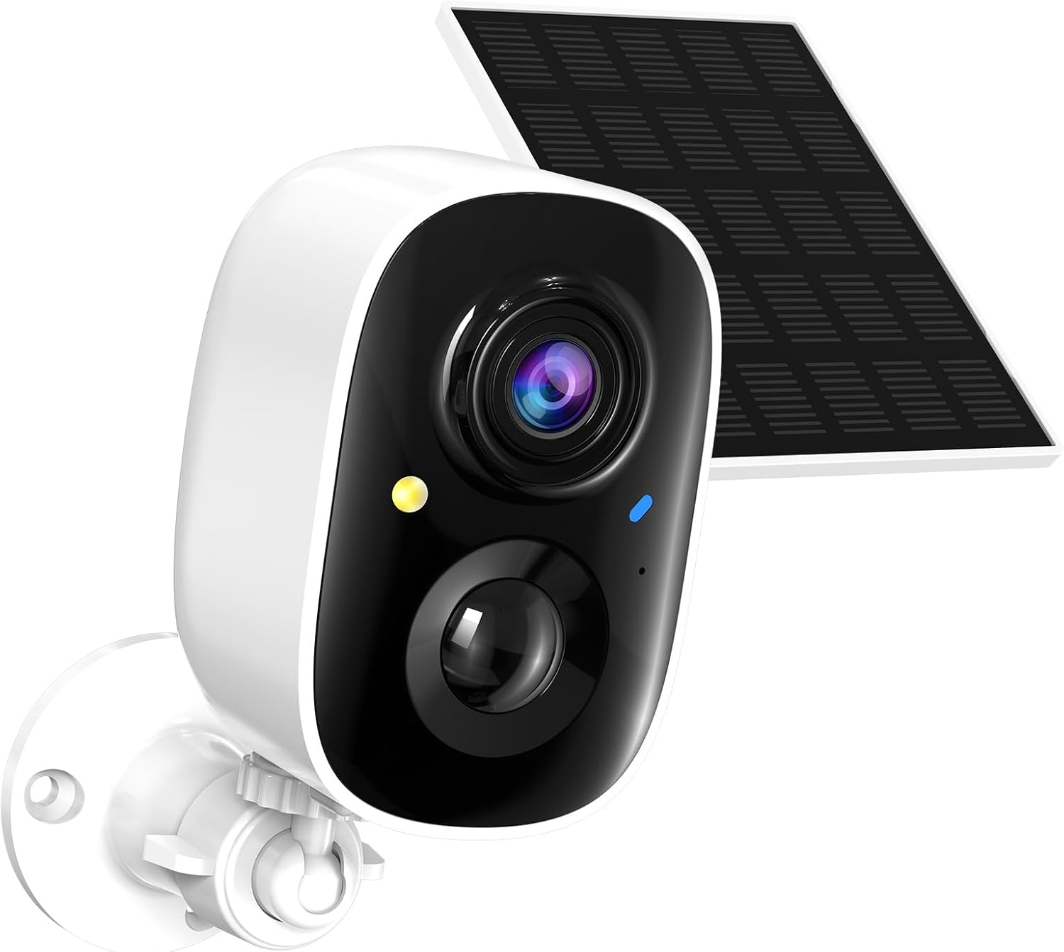 2K FHD Smart Wireless Security Camera Indoor/Outdoor,Solar Powered