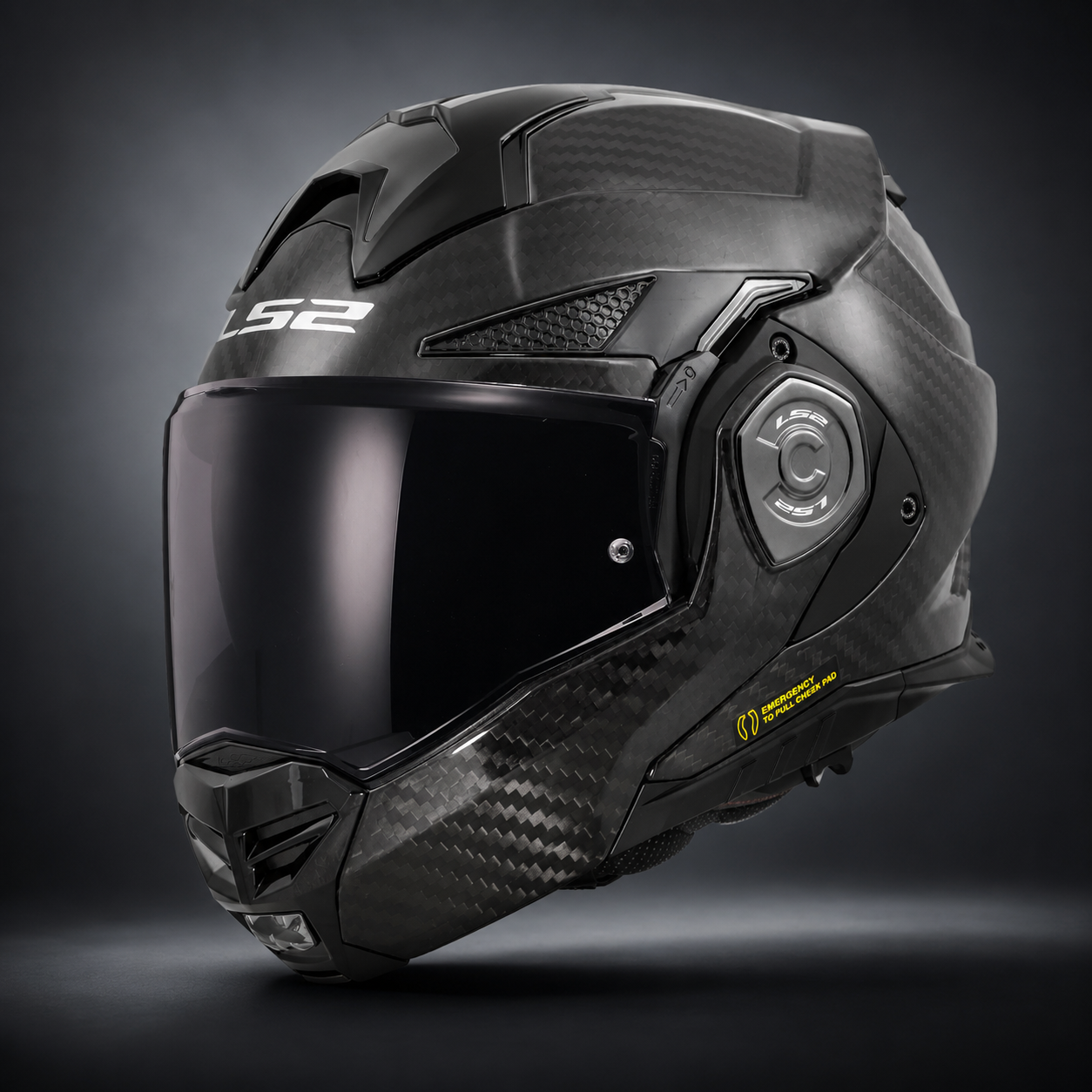 🎁Today only $49.99!  LS2 FF901 ADVANT X+ Carbon Fiber Helmet