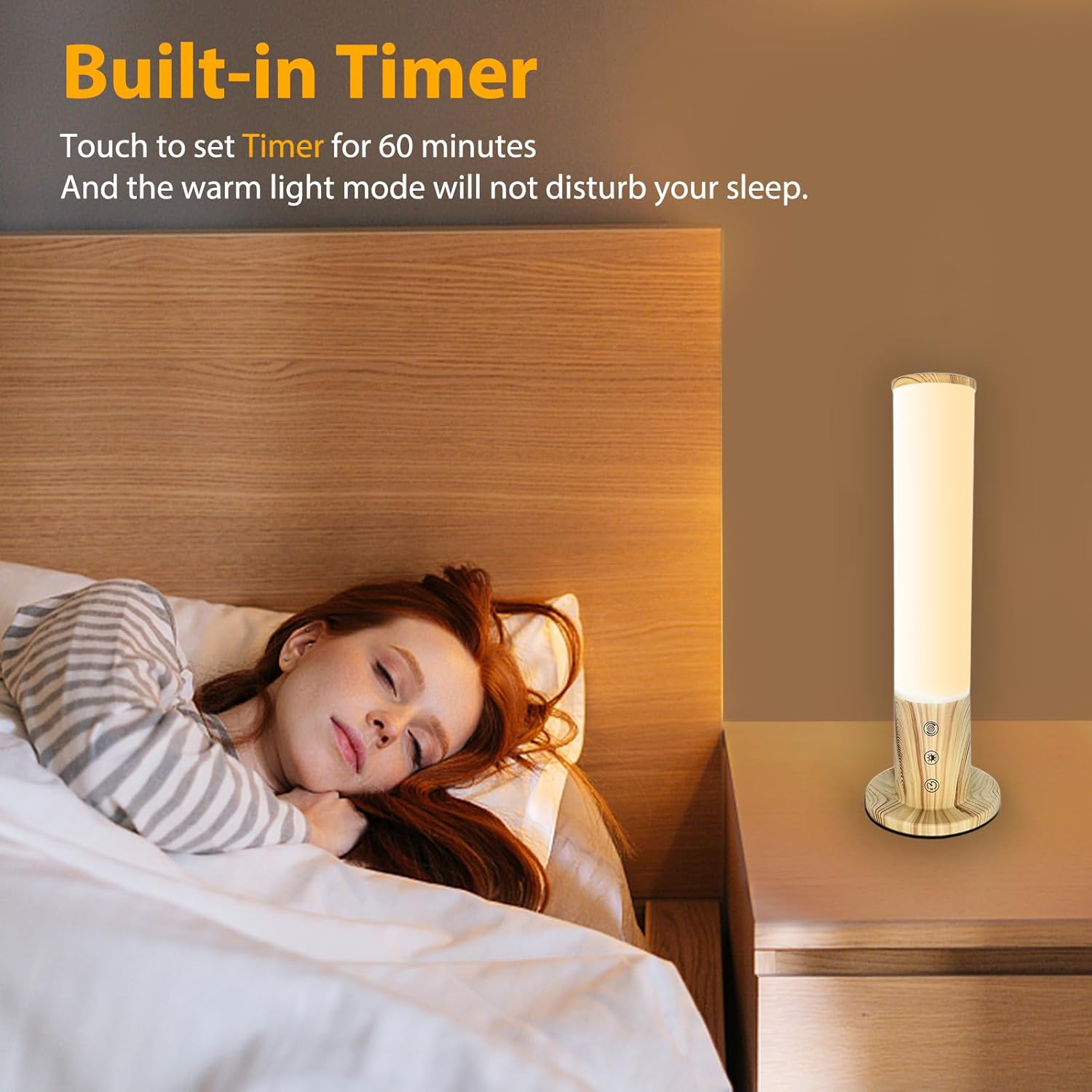 Light Therapy Lamp UV-Free with 3 Color Temperatures