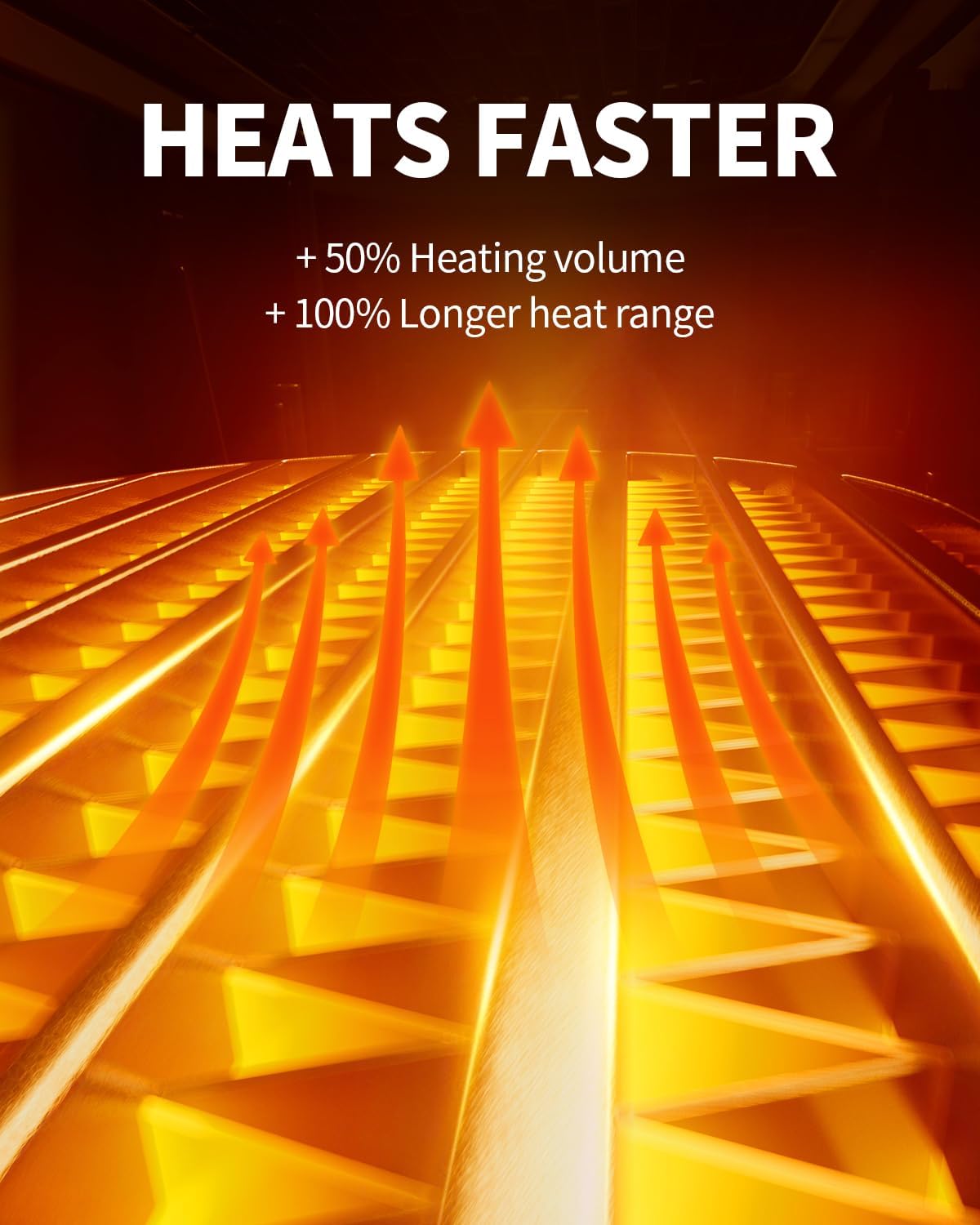 Space Heater, Portable Small Heaters for Indoor Use with Overheat and Tip-Over Protection