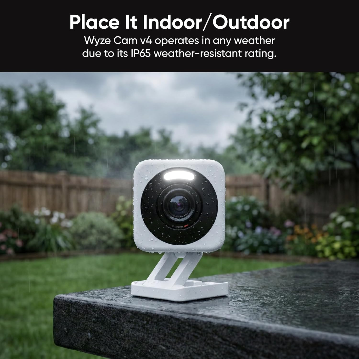 2.5K AI Security Camera, Indoor/Outdoor Cameras for Home Security, Baby Monitor & Pet Camera