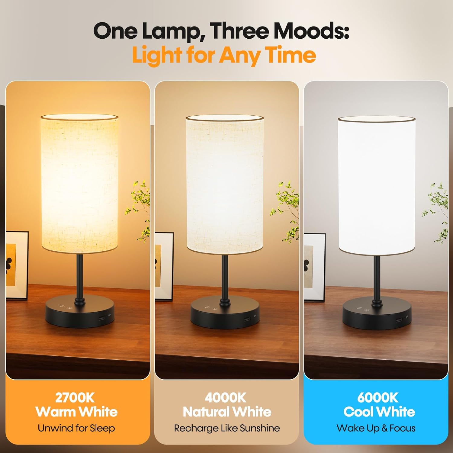 Light Therapy Lamp,10000 Lux Sun Lamp with Remote,3 Color Temperatures & Stepless Dimming,Happy Sunlight Lamp ,UV-Free Full Spectrum Light