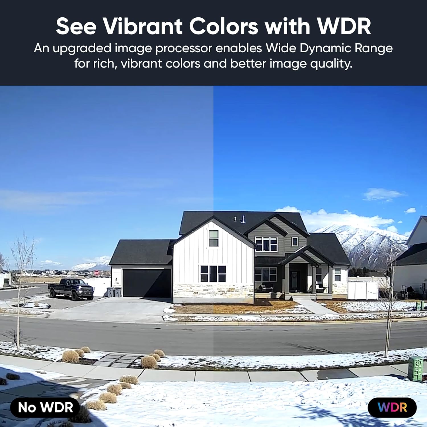 2.5K AI Security Camera, Indoor/Outdoor Cameras for Home Security, Baby Monitor & Pet Camera
