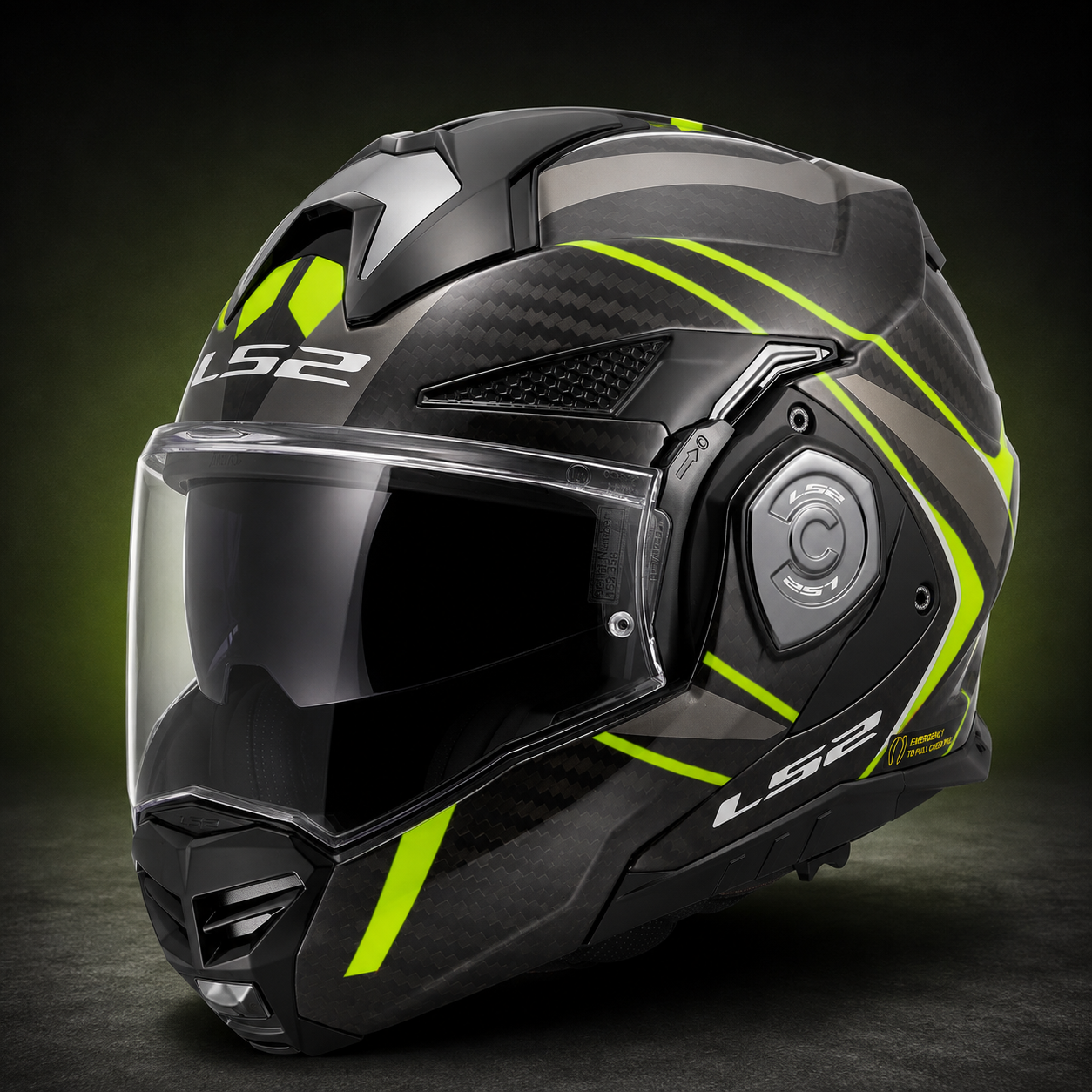 🎁Today only $49.99!  LS2 FF901 ADVANT X+ Carbon Fiber Helmet