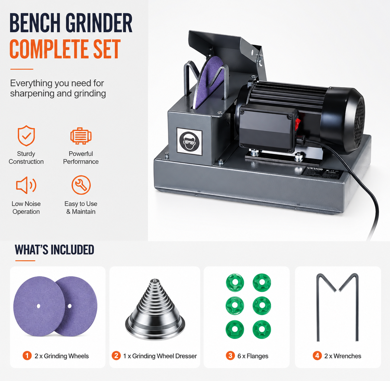 VEVOR Lawn Mower Blade Sharpener