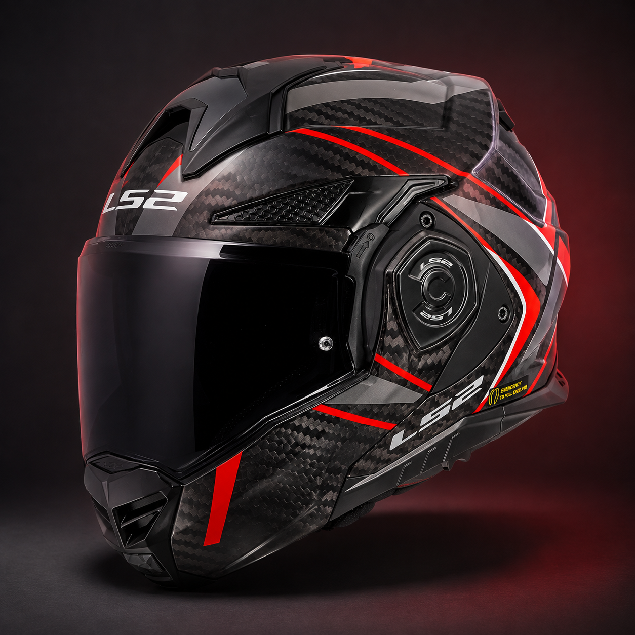 🎁Today only $49.99!  LS2 FF901 ADVANT X+ Carbon Fiber Helmet